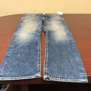 NWT Big Star union regular straight jeans Distressed Jeans